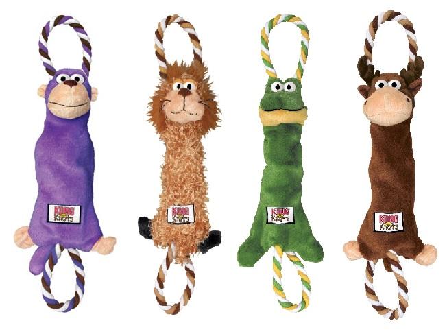 KONG Tugger Knots – Interaktivt hundelegetøj til sjov leg