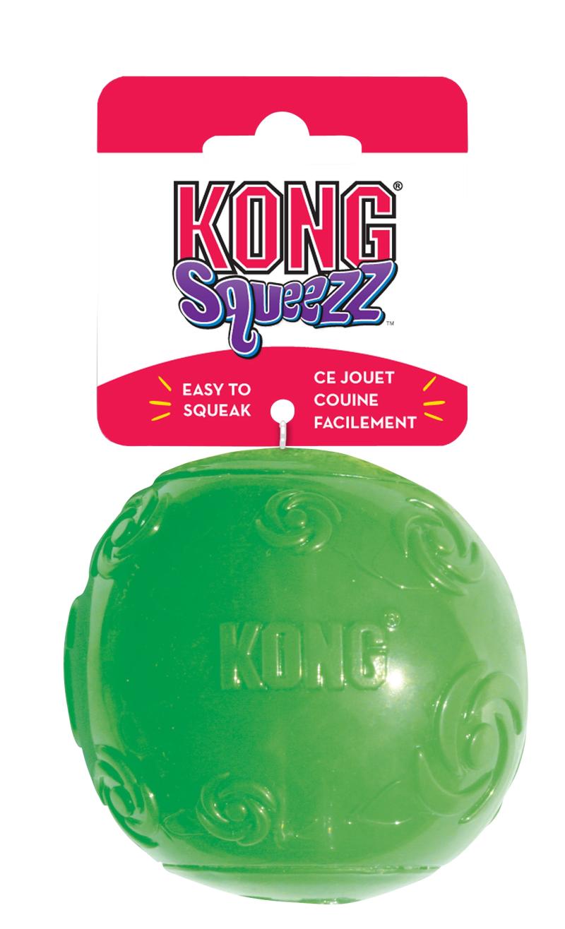 Kong Squeezz Bold – Holdbart Pivelegetøj til Hunden
