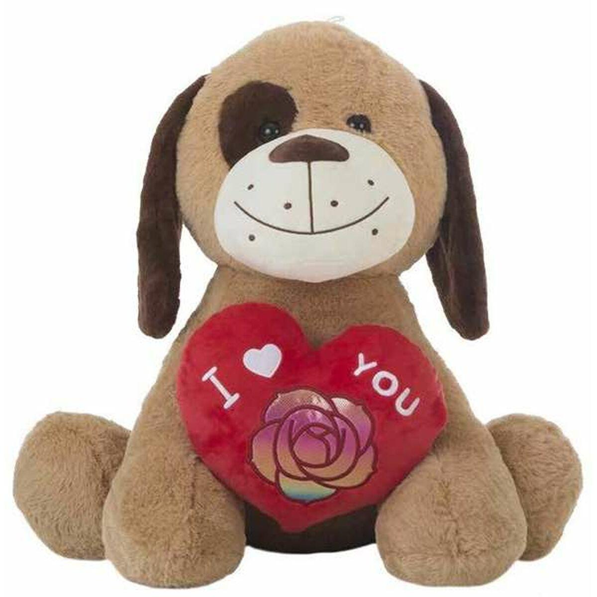 Bamse Amour Hjerte Hund - Boligcenter Dogtoys  - 8422802182432
