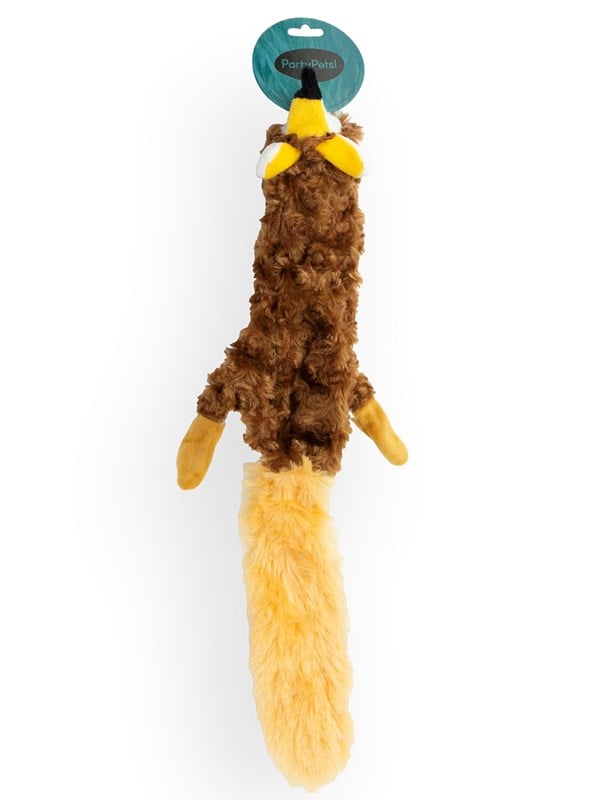 Party Pets Hundelegetøj Skinnies Bjørn Med Piver 55cm - Party Pets Dogtoys  - 5705833879124