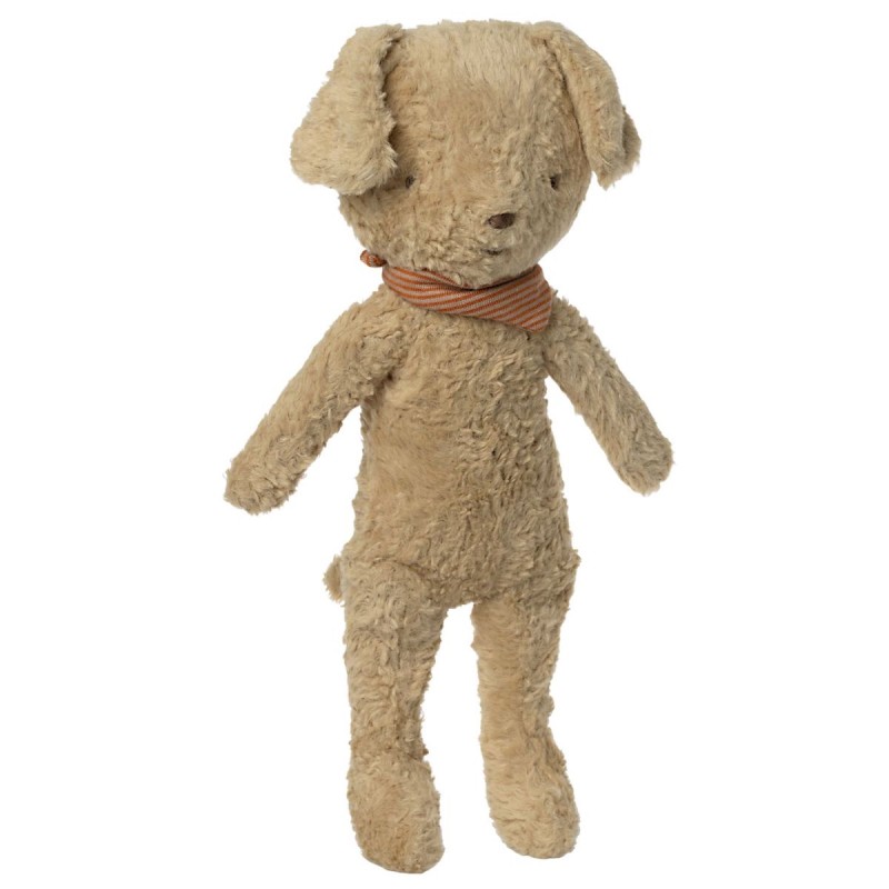 Hund Plys Lysebrun Maileg - Maileg Dogtoys  - 5707304122234