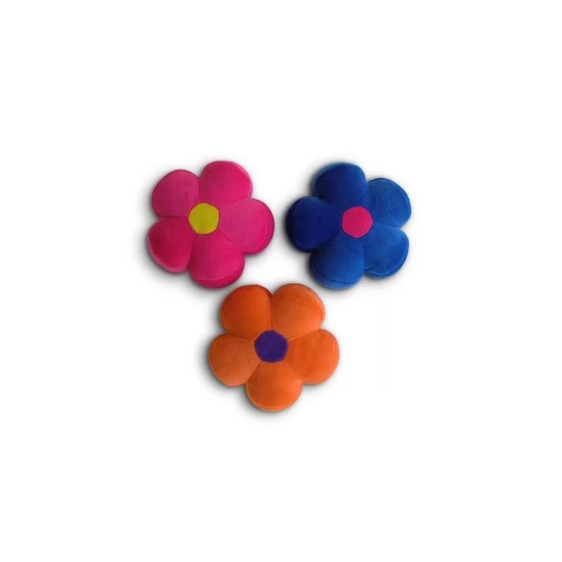 Canine Genius Nobel Peace Flower Orange - Dogtoys