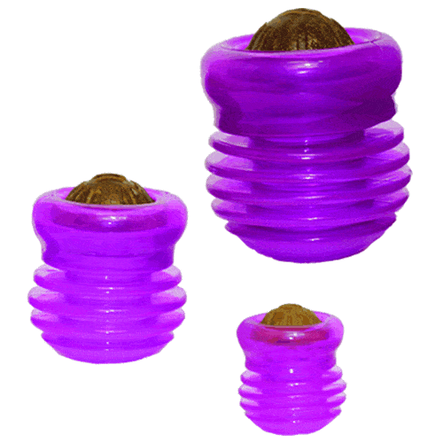 Small (hunde Un Starmark Starmark Hundelegetøj Slidstærkt Groovyball - Starmark Dogtoys  - 873199002090