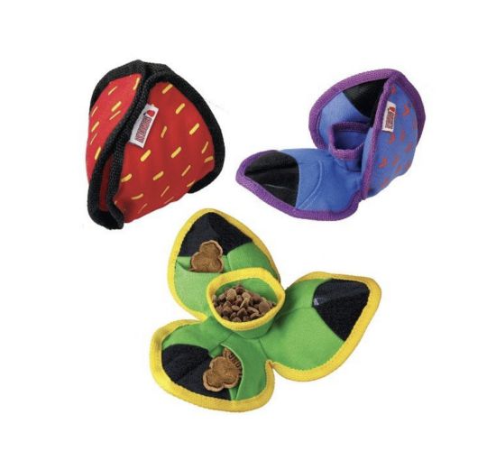 Kong Ballistic Hide Treat Assorteret Farve - Kong Dogtoys