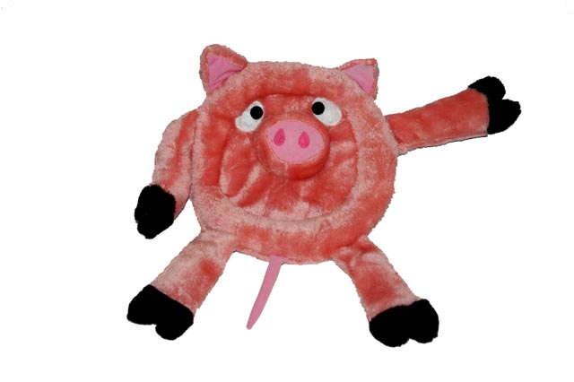 Den Flade Plys Gris - Diverse Dogtoys  - 1120000100988