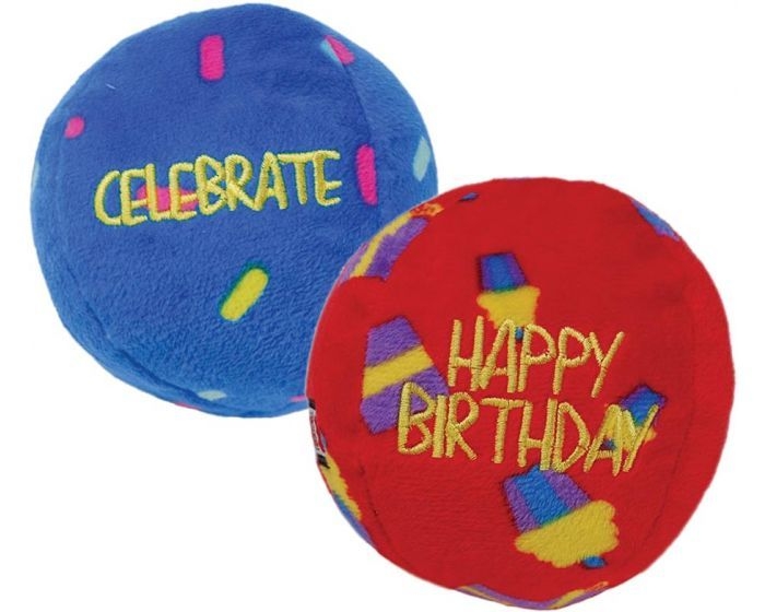 Kong Birthday Balls Lyd - Kong Dogtoys  - 035585475745
