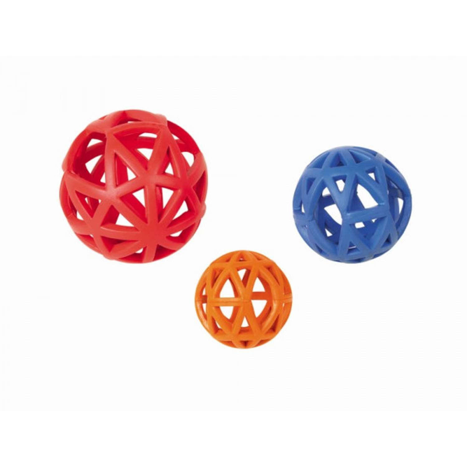 Gummibold Assorteret - Nobby Dogtoys  - 4033766600760