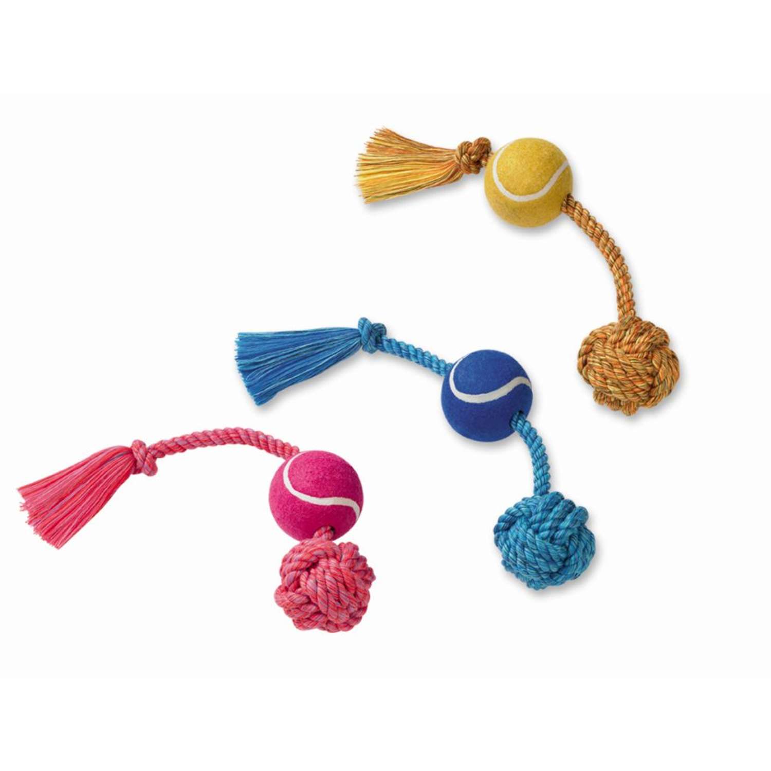 Reblegetøj Med Tennis Bold - Nobby Dogtoys  - 4033766670565