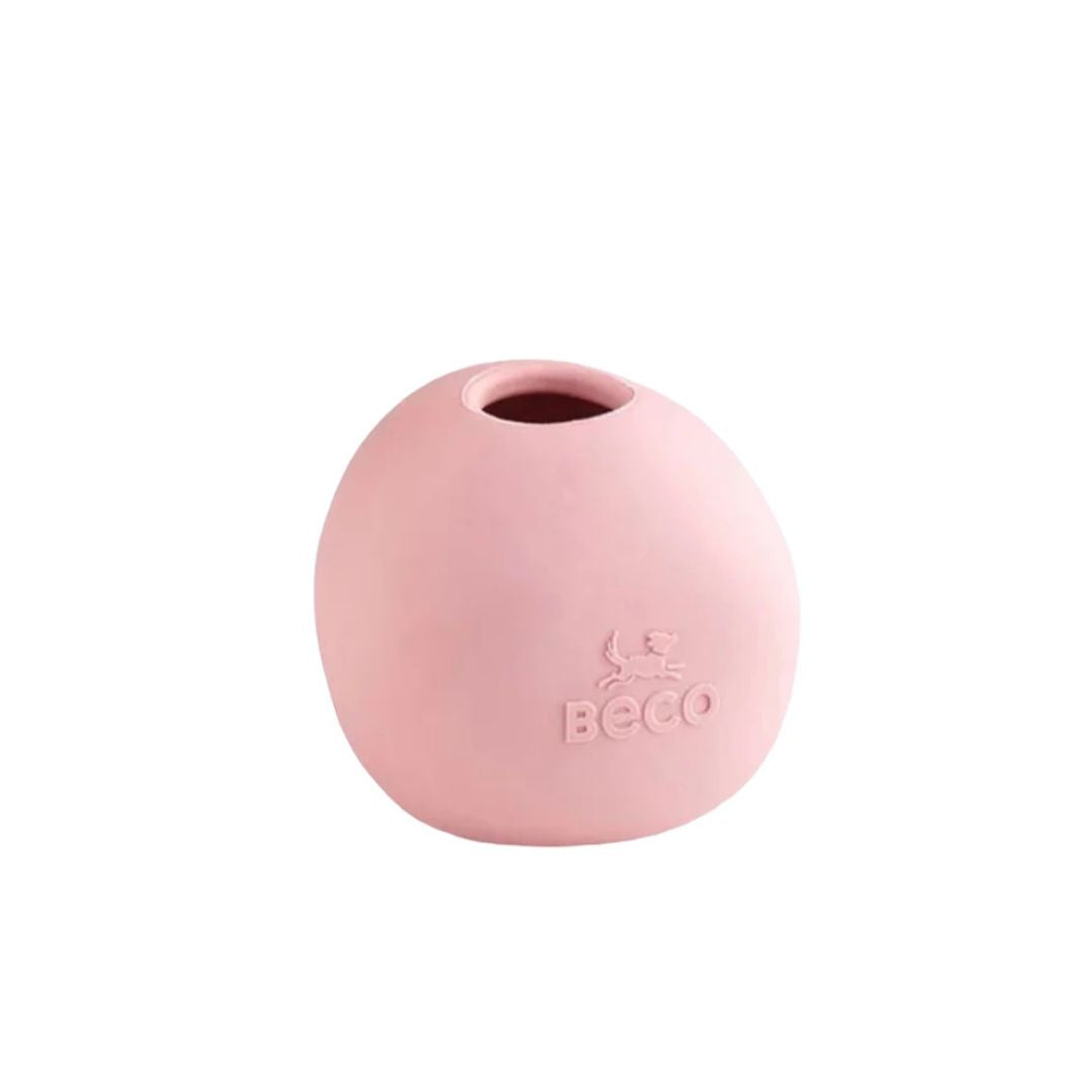Pink Aktivitetsbold Rund - Beco Dogtoys
