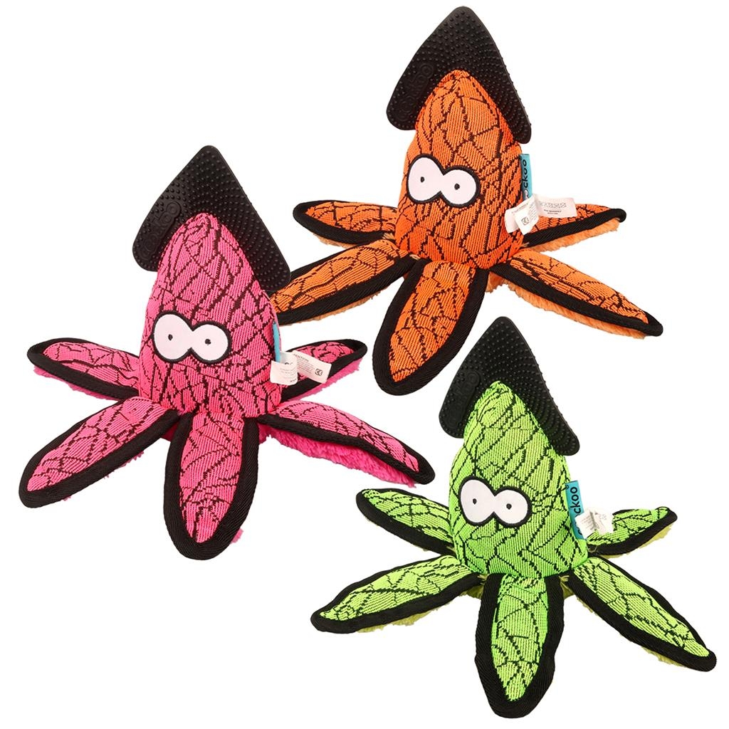Coockoo Blæksprutte Ass Farver - Diverse Dogtoys  - 4047059463949